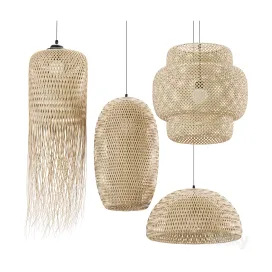 Rattan Pendant Light Collection